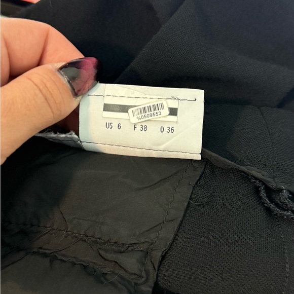 AKRIS PUNTO Black Womens Dress Pants Size 6 With pockets - Picture 5 of 5